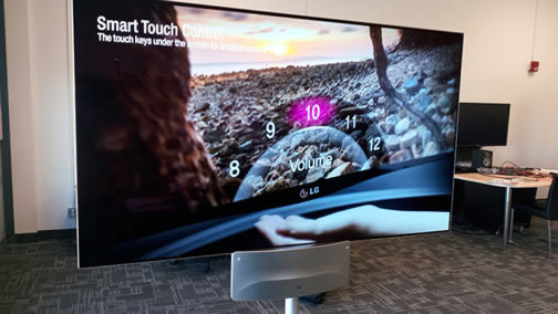 LG Two Sided TV