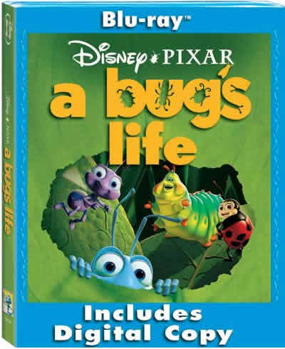 A Bug's Life on Bluray Pixar's first follow up to the groundbreaking Toy