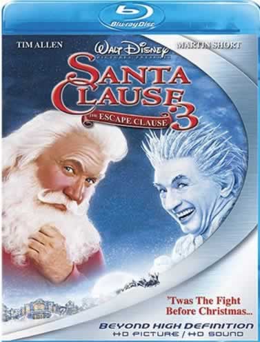 santa clause 3. The Santa Clause 3: The Escape Clause on Blu-ray disc. by Jim Bray