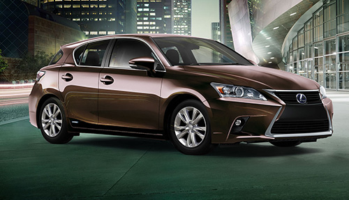 Lexus CT 200h (Click to open a slideshow in a new window)