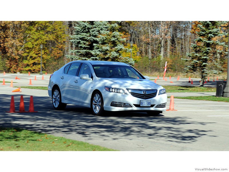 Acura RLX hybrid (Photos courtesy of AJAC)