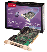Adaptec's 2940U2W SCSI interface