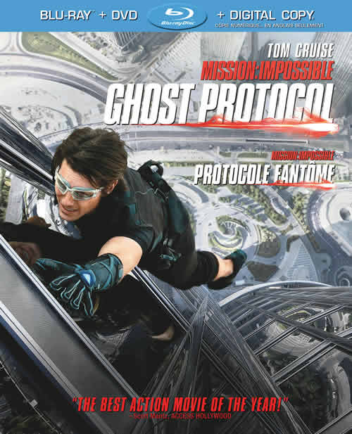 Mission: Impossible - Ghost Protocol on Blu-ray 