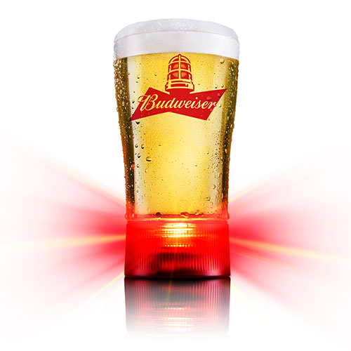 Bud Beer Glass