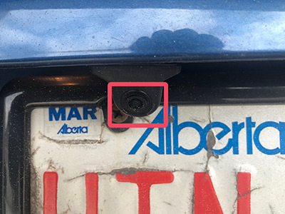 Audi backup camera