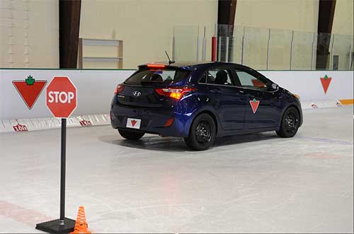 Canadian Tire Winter Tire Demonstration