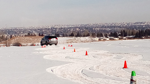 Mitsubishi's Winter Driving Experience