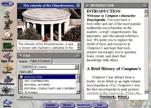 screen capture from Compton's Encyclopedia