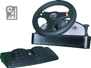 CH Products' EXL 500 Racing Wheel