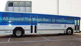 GM Hybrid Bus