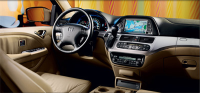 Honda Odyssey (trim different from test unit)