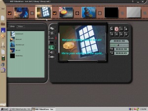 MGI VideoWave screen layout
