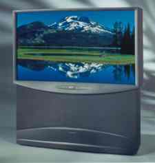 HDTV rear projection TV