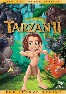 Tarzan II on DVD