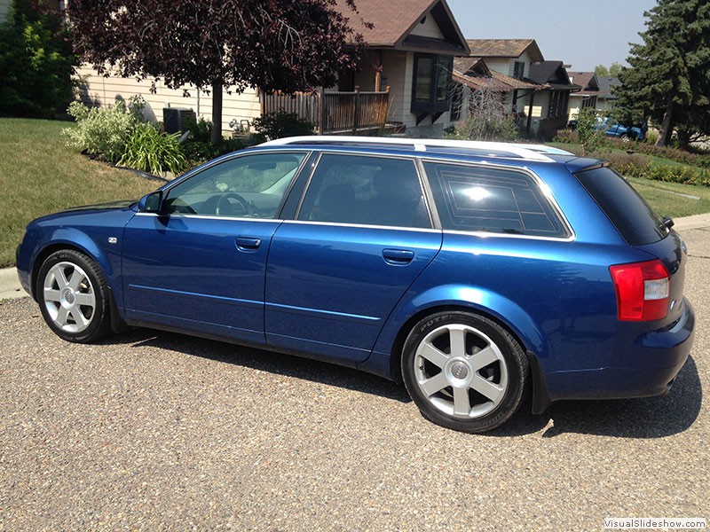 Cleaned by wiping, with no water. Not bad for a 14 year old car!