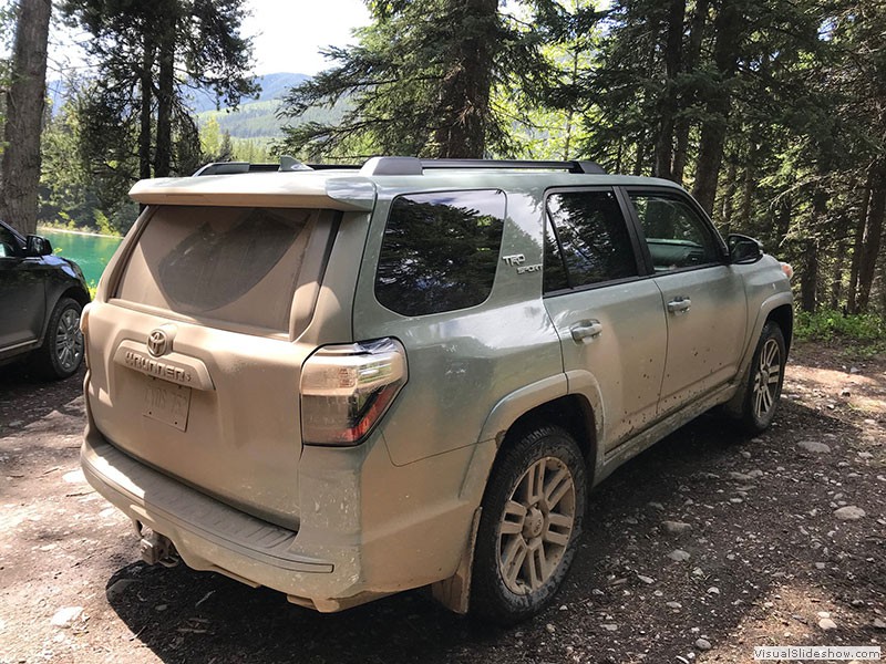 Dirty and, maybe, scratched, but unbowed 4Runner!