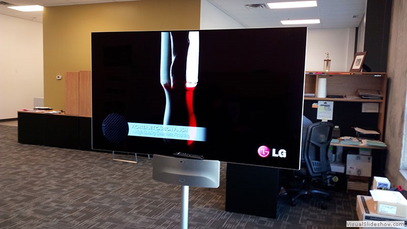 LG Two Sided Monitor