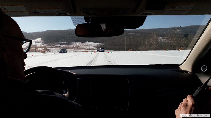 Mitsubishi's Winter Driving Experience