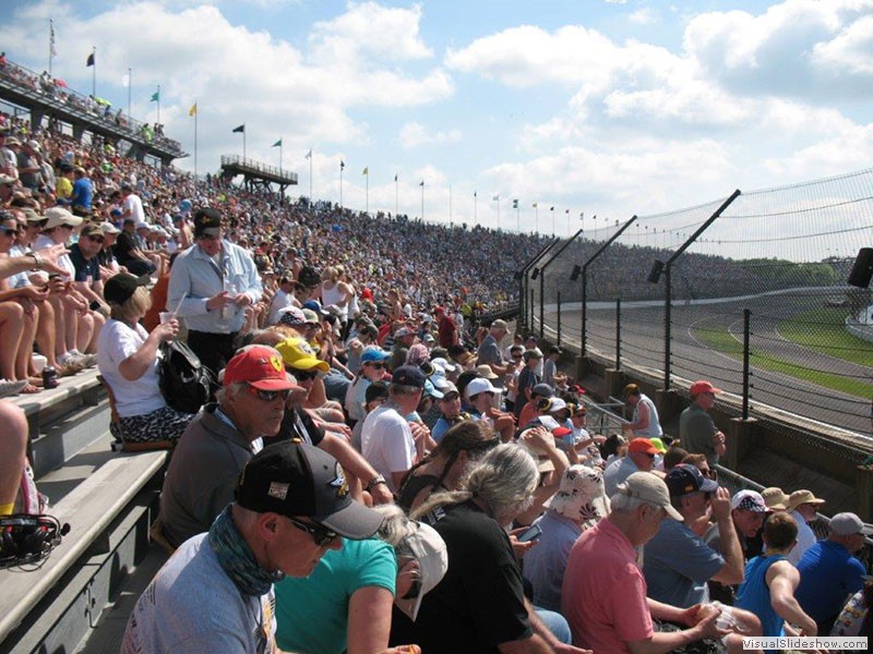 Looking toward Turn 3. Photo by Blair Riddle.