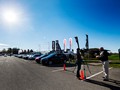 A videographer at work during the first open day of testing of the 2014 Canadian Car of the Year Awards "TestFest" event on Thursday, October 24, 2013 in Niagara Falls, Ontario. (Michelle Siu for AJAC)