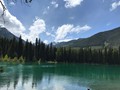 Blue Lake, about halfway between Elkford and Elk Lake