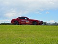 The SL AMG on the track