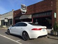 Jaguar XF S near Fountain Square in Indianapolis - photo by Blair Riddle